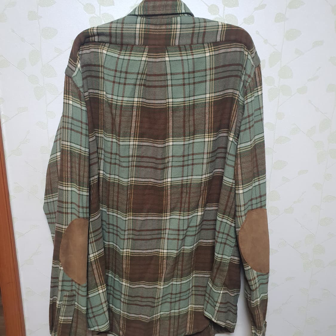 폴로 플라넬 타탄체크 셔츠 판매합니다. 상품이미지5