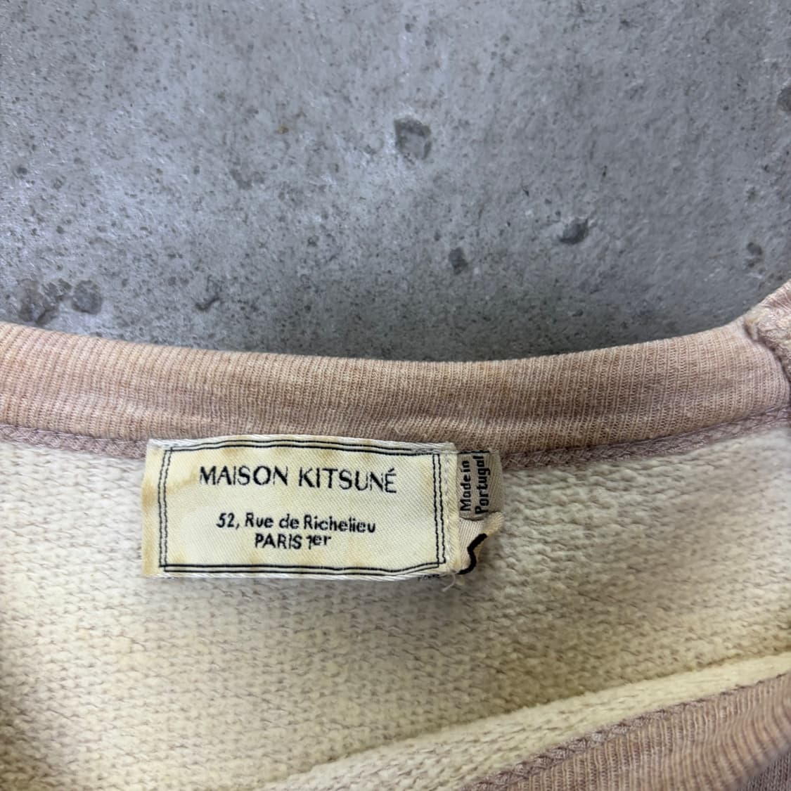 메종키츠네 맨투맨[1908] 상품이미지6