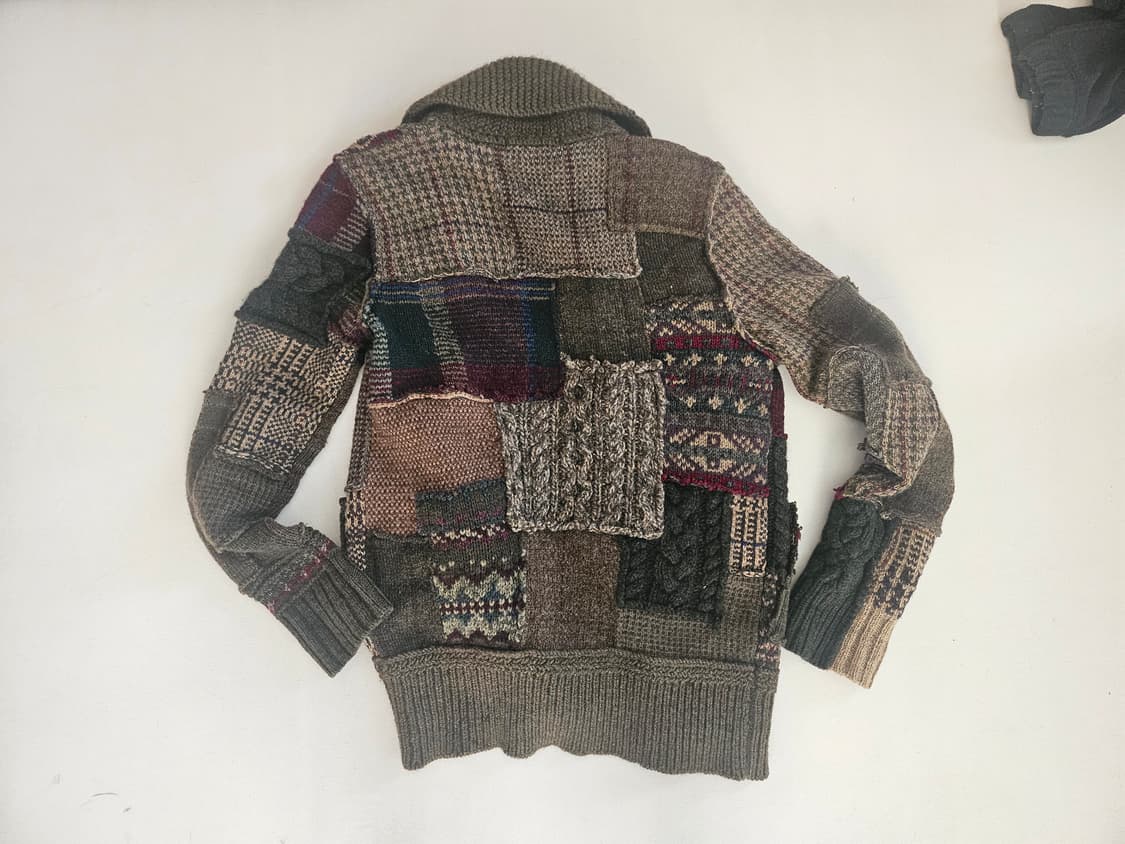 제펜 빈티지 랄프로렌 패치 니트가디건 상품이미지2