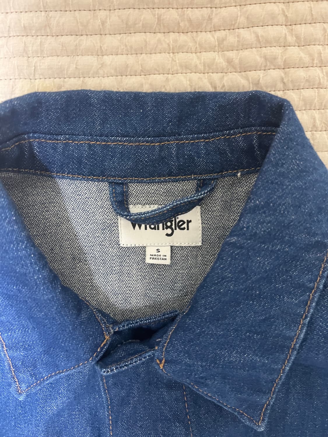 랭글러 블루 헤리티지 데님 자켓,팬츠 셋업 (미국,usa) 상품이미지3