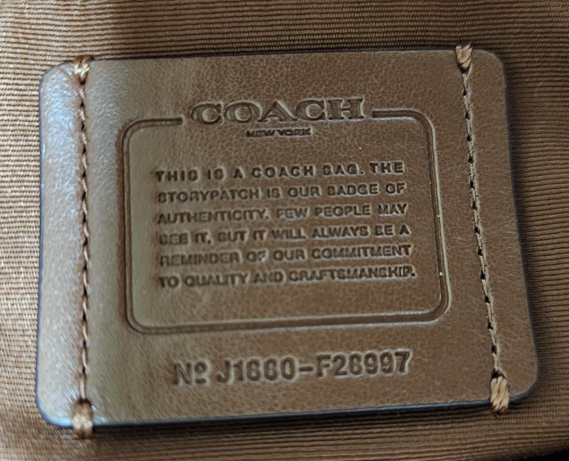 상태굿)코치 브라운 렉시 숄더백 상품이미지4