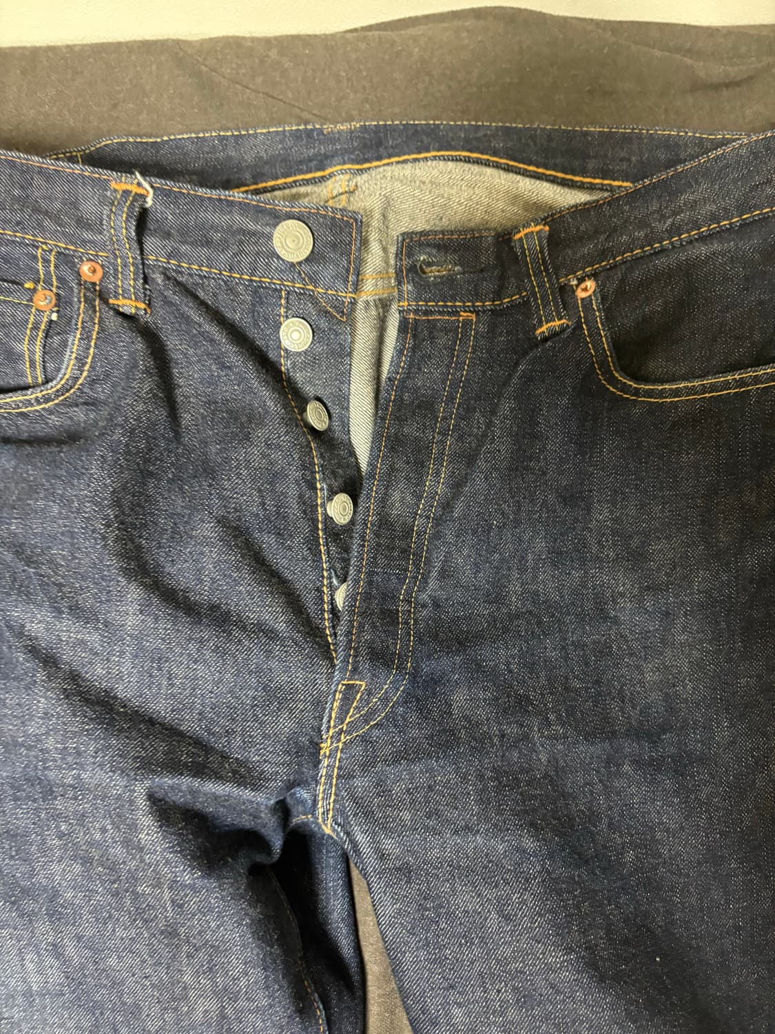 풀카운트 0105w 원워시드 데님 34 사이즈 상품이미지3