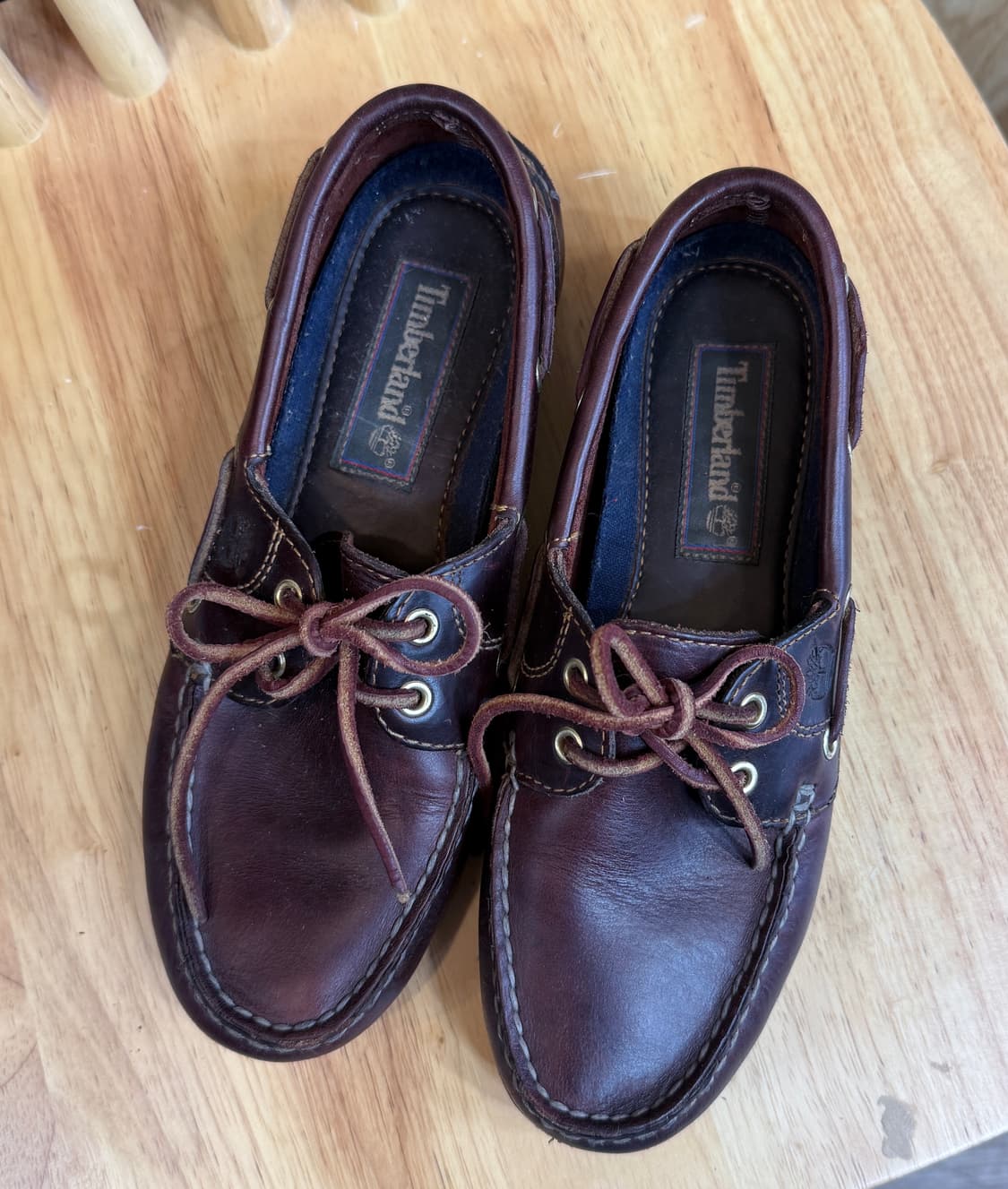 팀버랜드(Timberland) 클래식 2-아이 보트 슈즈6.5W(235) 상품이미지3