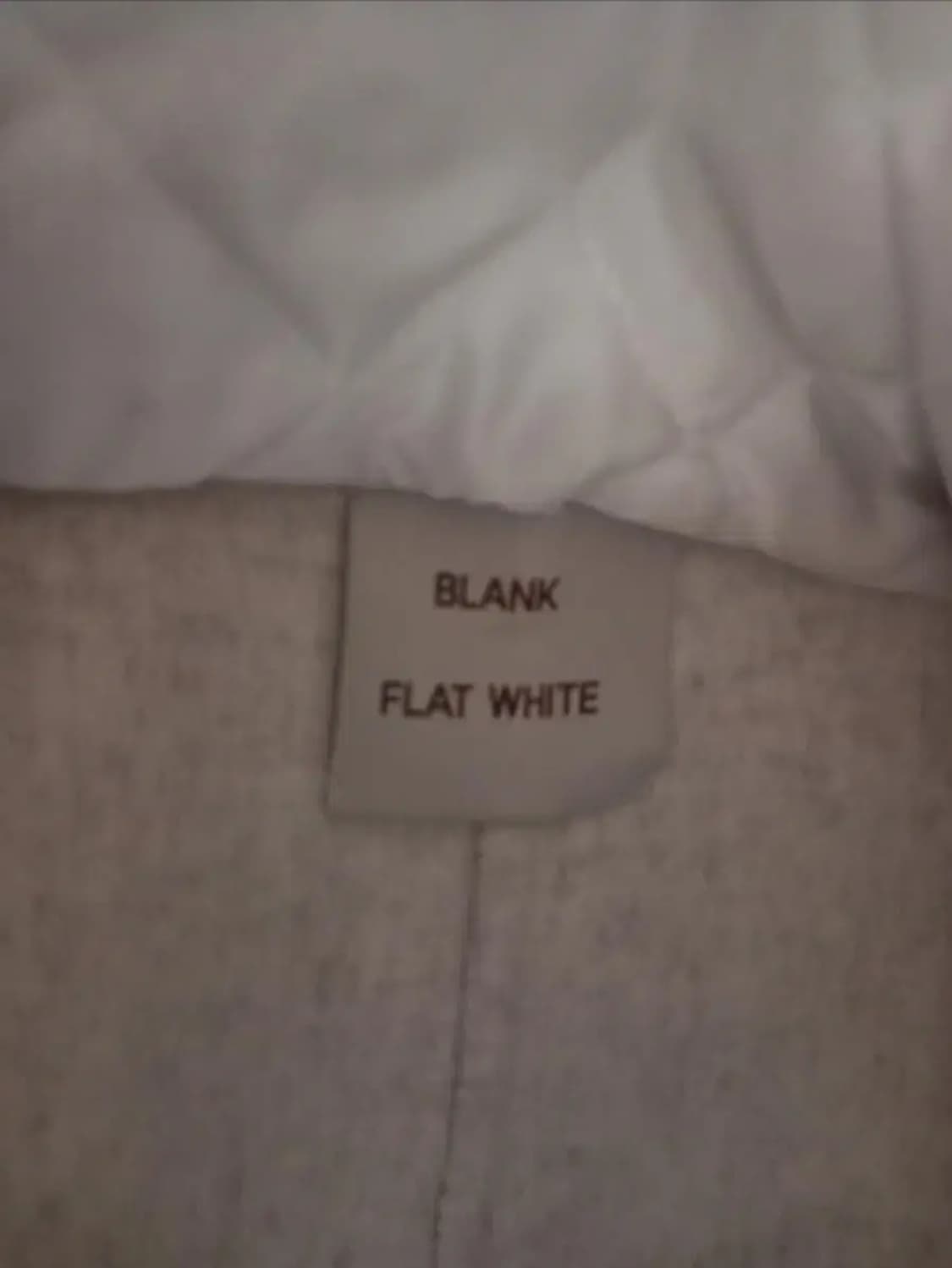 새 BLANK 블랭크 플랫 핸드메이드 자켓 F 상품이미지9