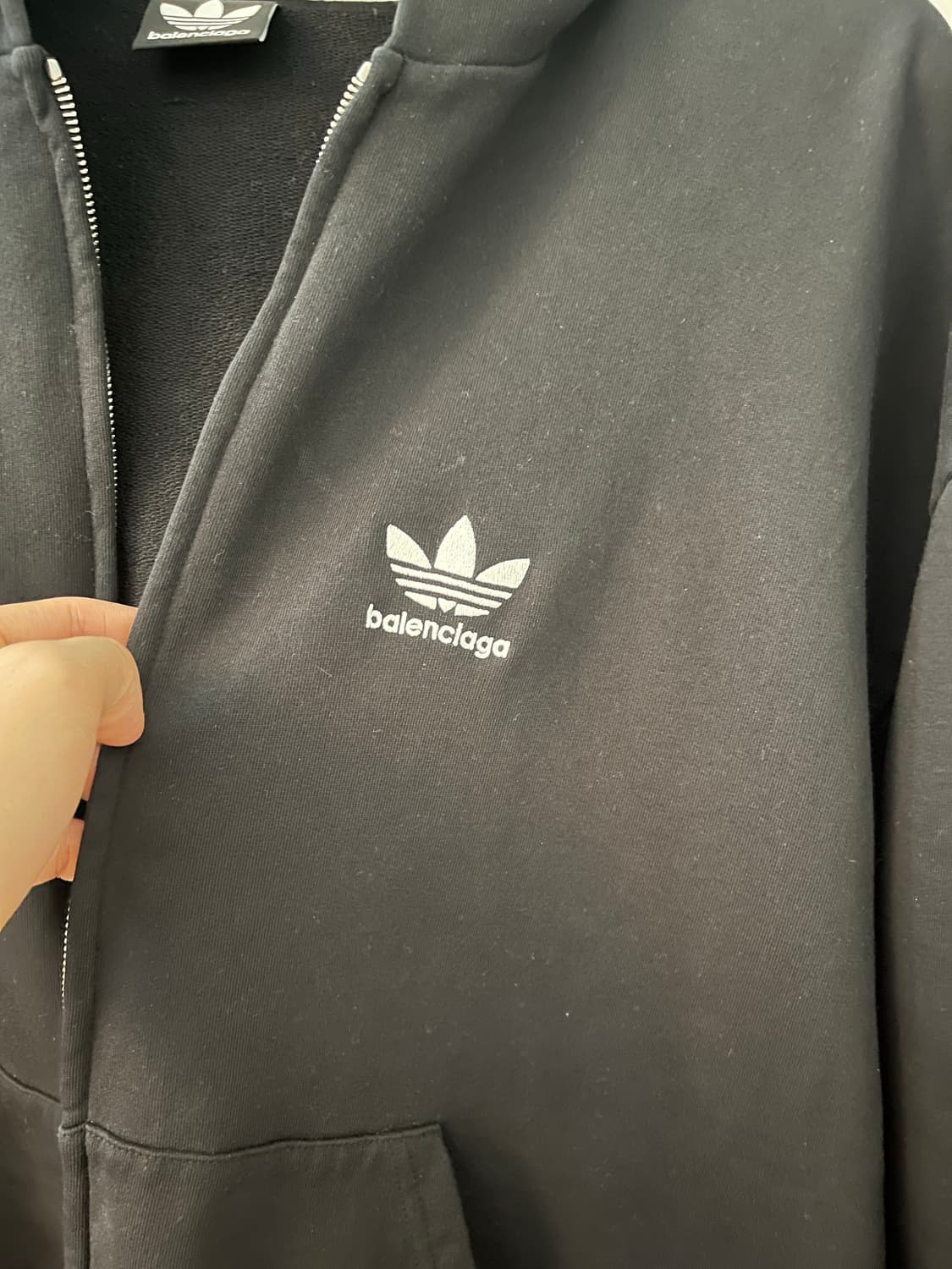 발렌시아가 아디다스 후드집업 S 상품이미지5