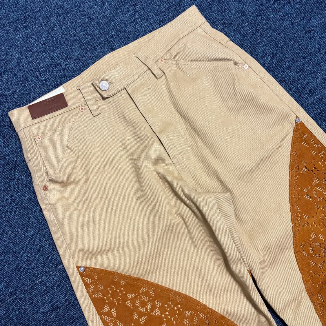 앤더슨벨 도브 레이스 코튼 팬츠 상품이미지3