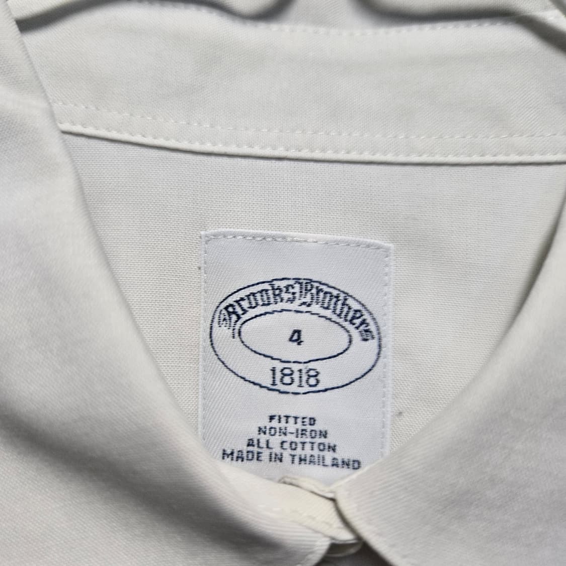 브룩스 브라더스 논아이론 코튼 긴팔 카라 셔츠  상품이미지5