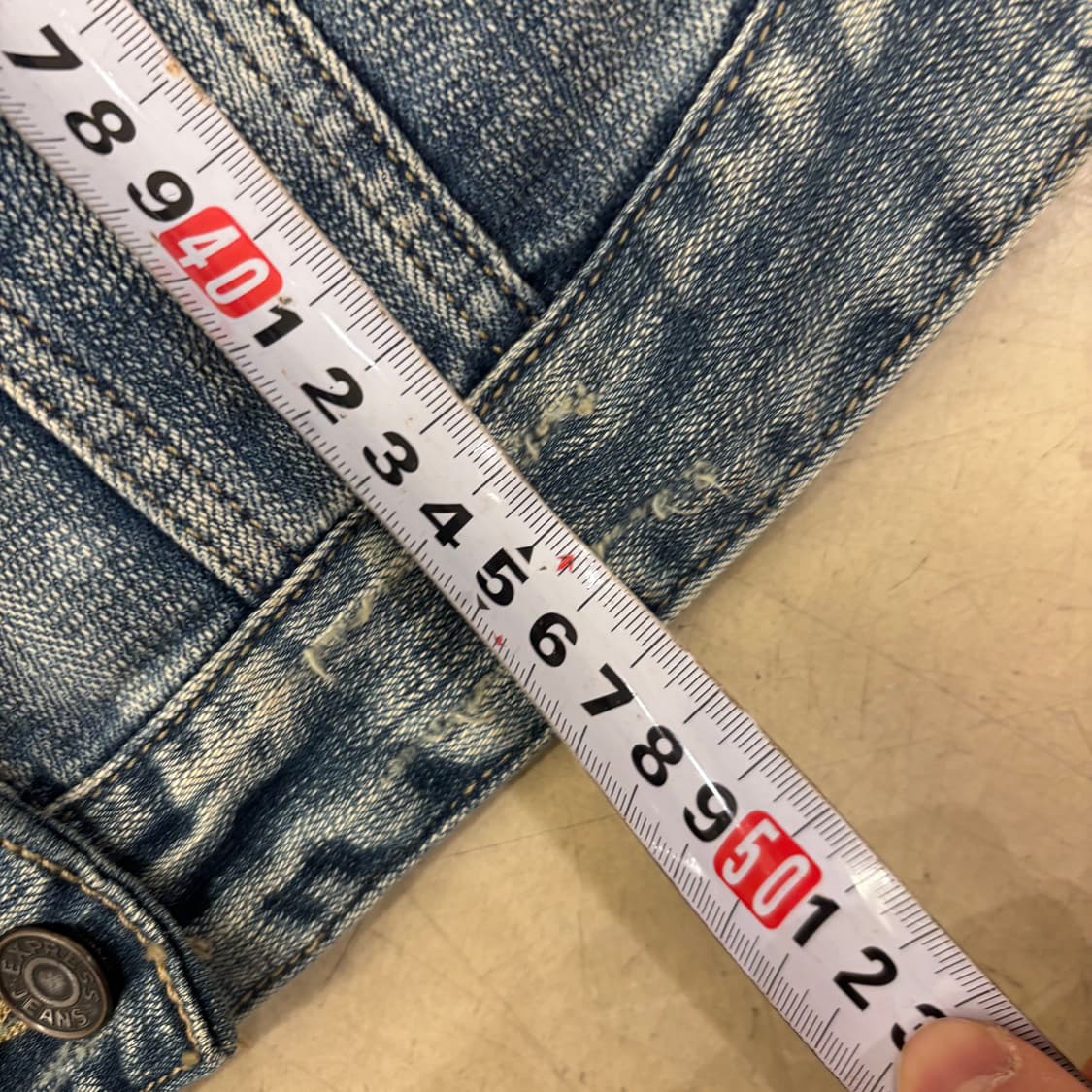 익스프레스 워싱 데님 자켓 상품이미지4