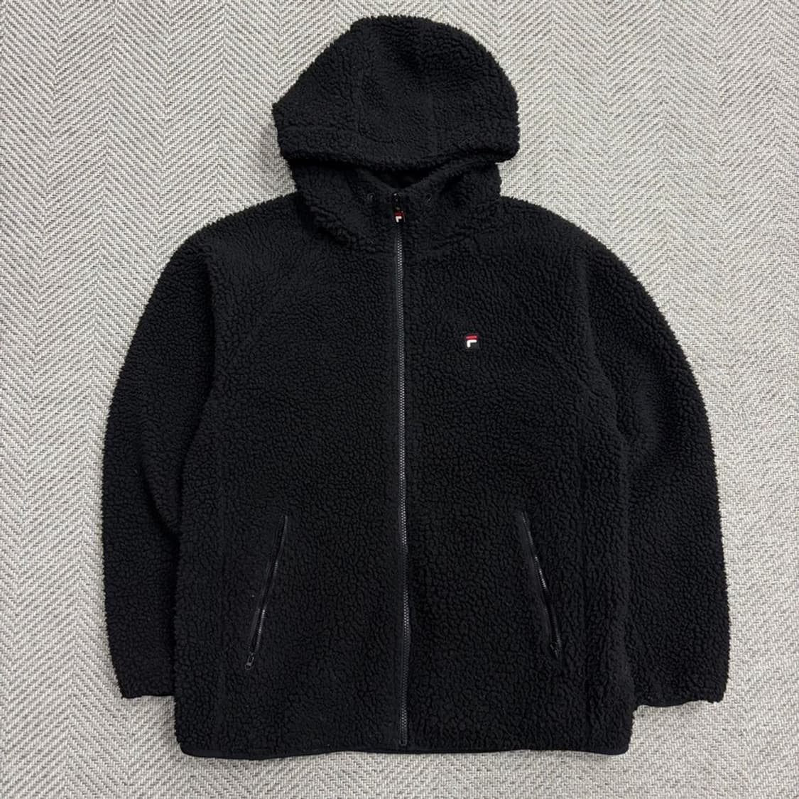 휠라 후드 플리스 집업 v1885 상품이미지1