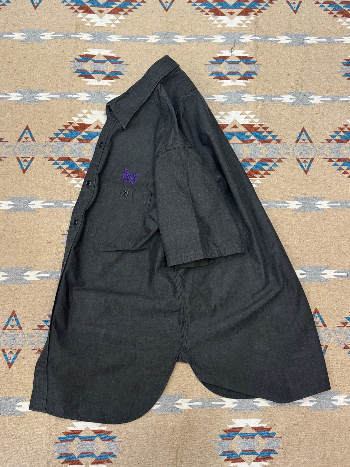 [L] 니들스 숏 슬리브 워크셔츠  상품이미지7