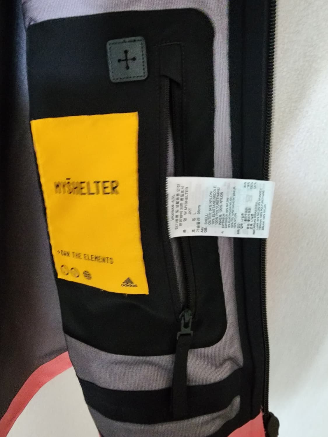 아디다스 마이쉘터 자켓 핑크색상 A/L 상품이미지4