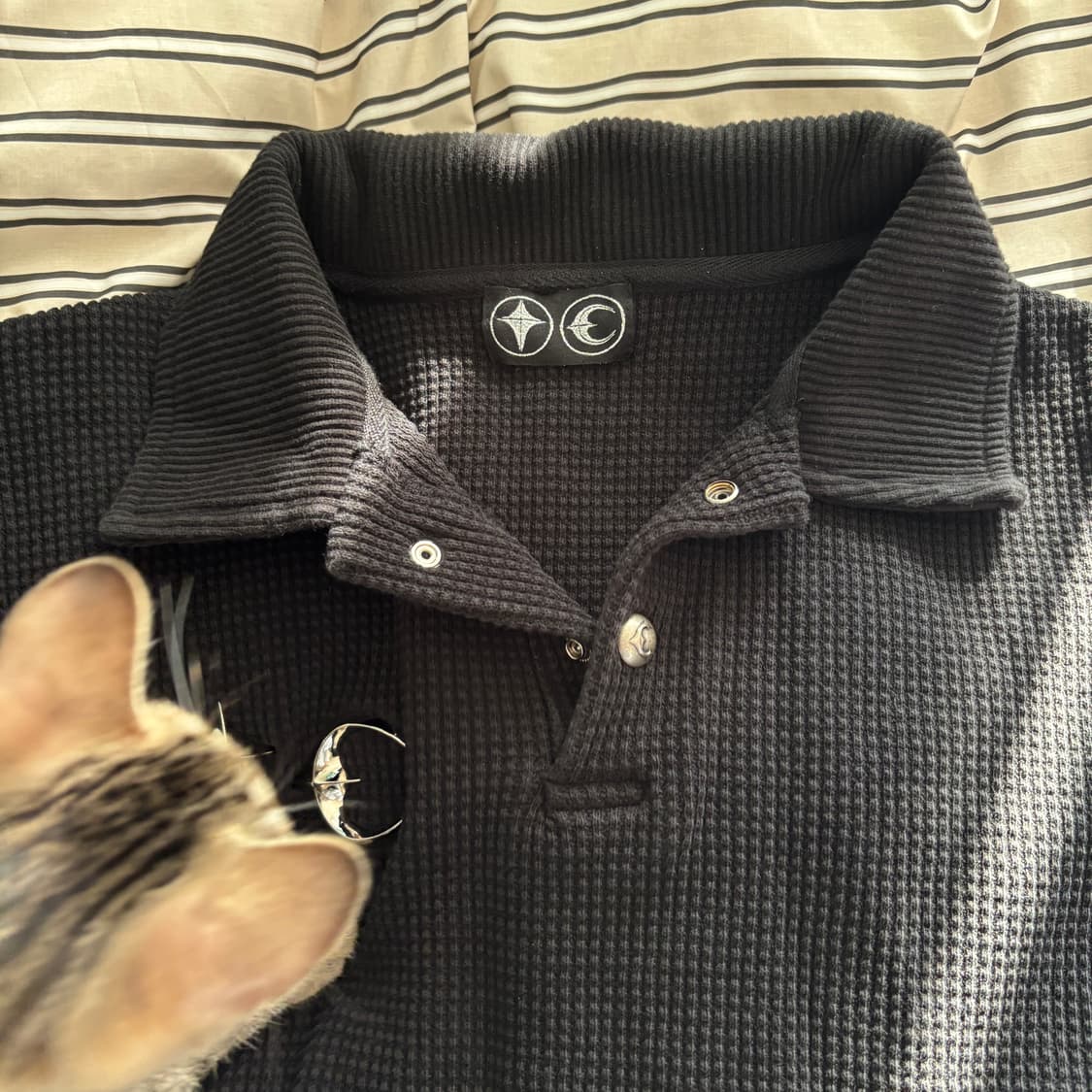 떠그클럽 TC PK 블랙 긴팔 카라티 M(man) 상품이미지1