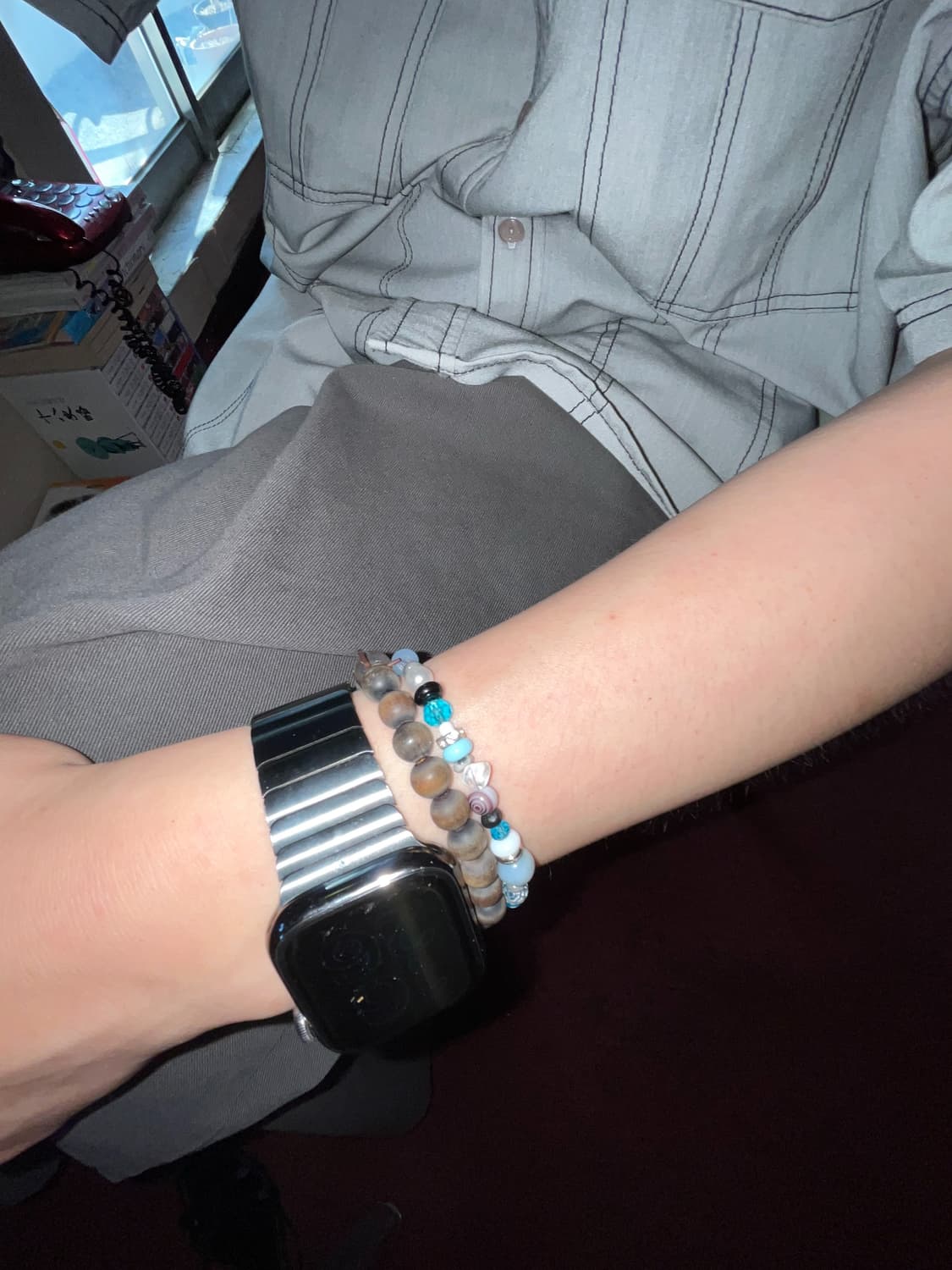 blue pebbles bracelet  상품이미지4