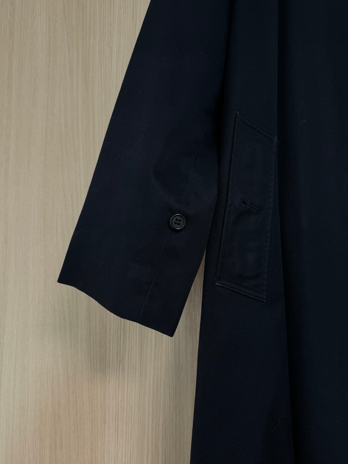 버버리 빈티지 블랙 트렌치 코트  상품이미지2