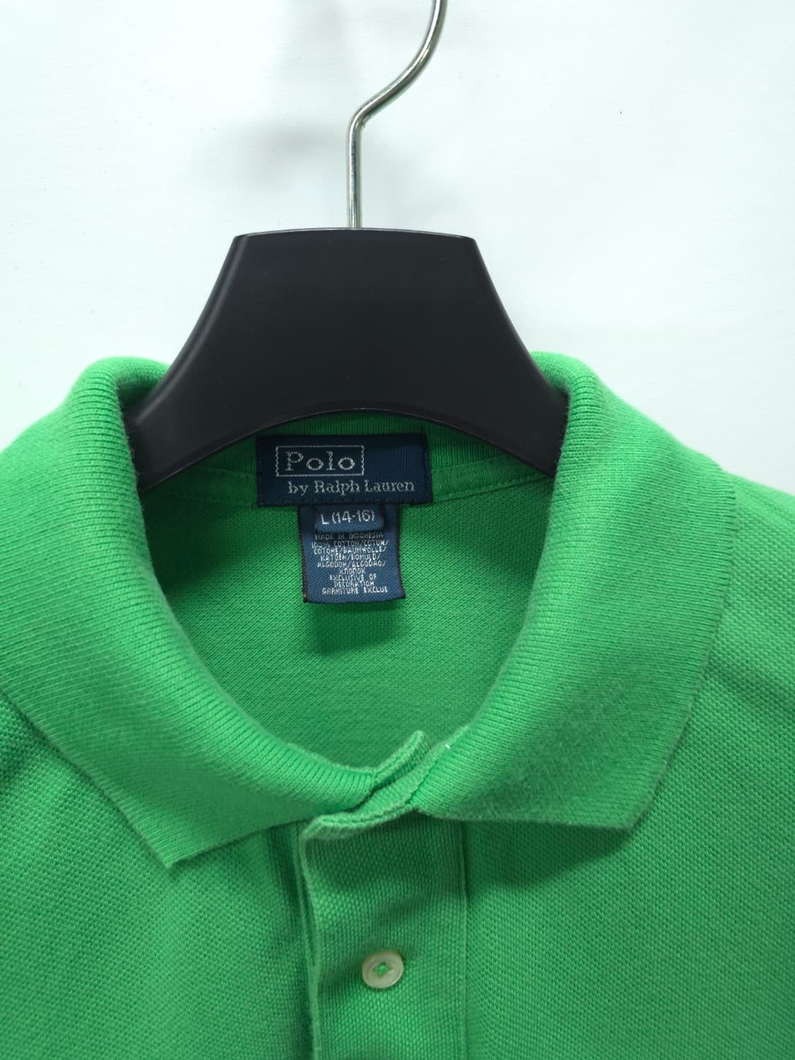 폴로 랄프로렌 그린 반팔 카라티 (55~55반) 상품이미지5