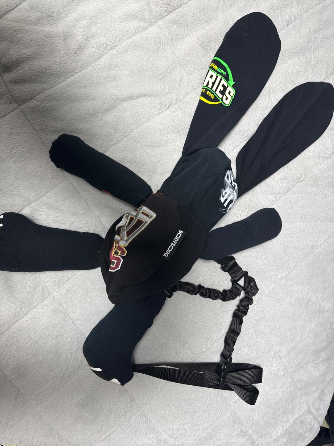 일본브랜드 BodySong 25ss 토끼인형 멀티백 상품이미지3