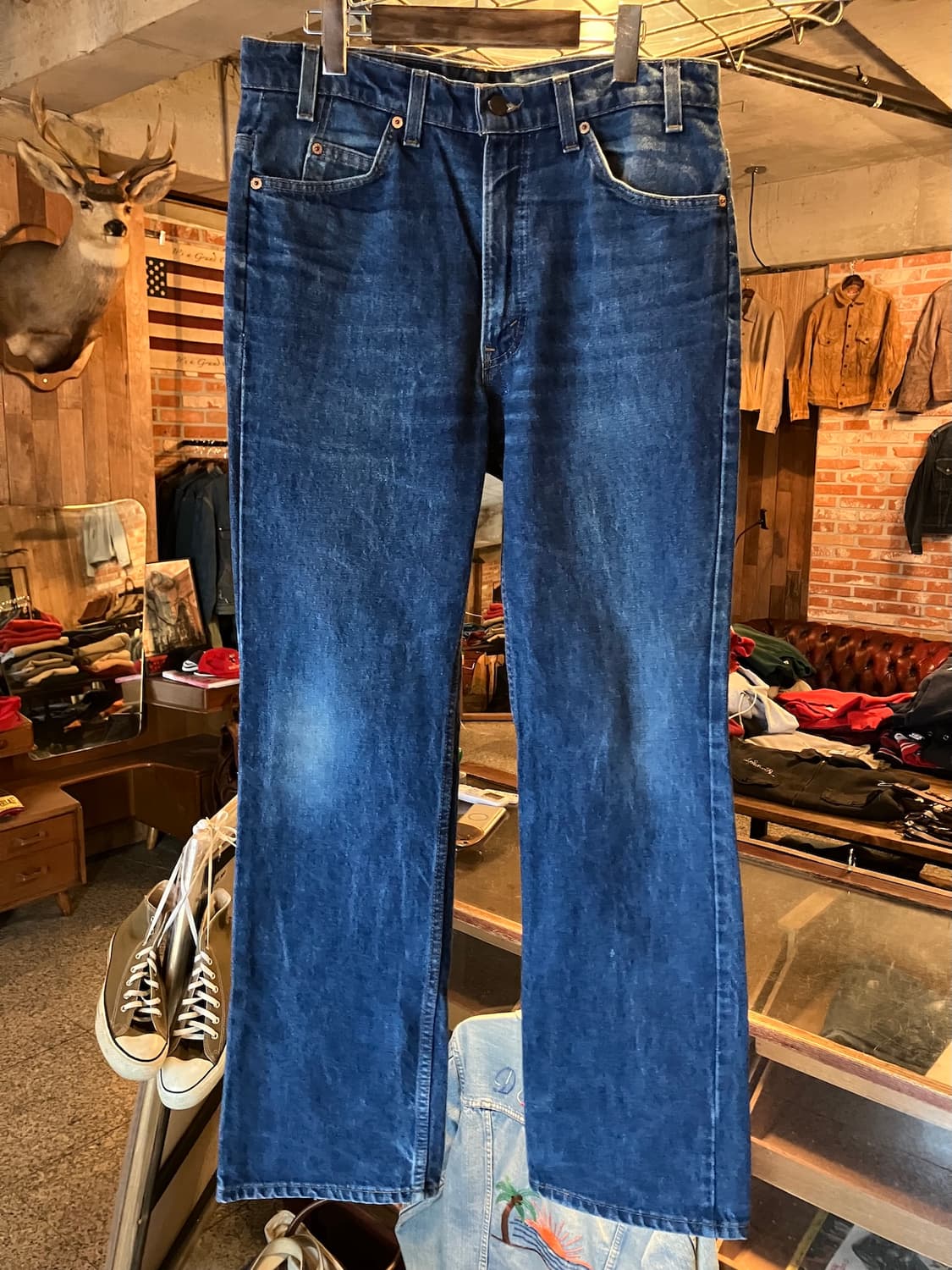 90s USA Levis 517 Boot Cut Denim Pants 상품이미지2