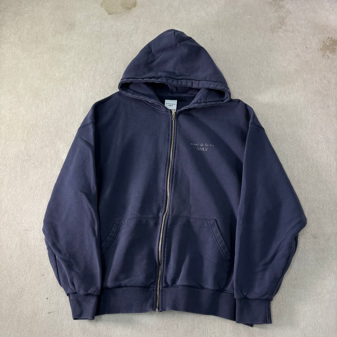 105 아크메드라비 백로고 후드집업 상품이미지1