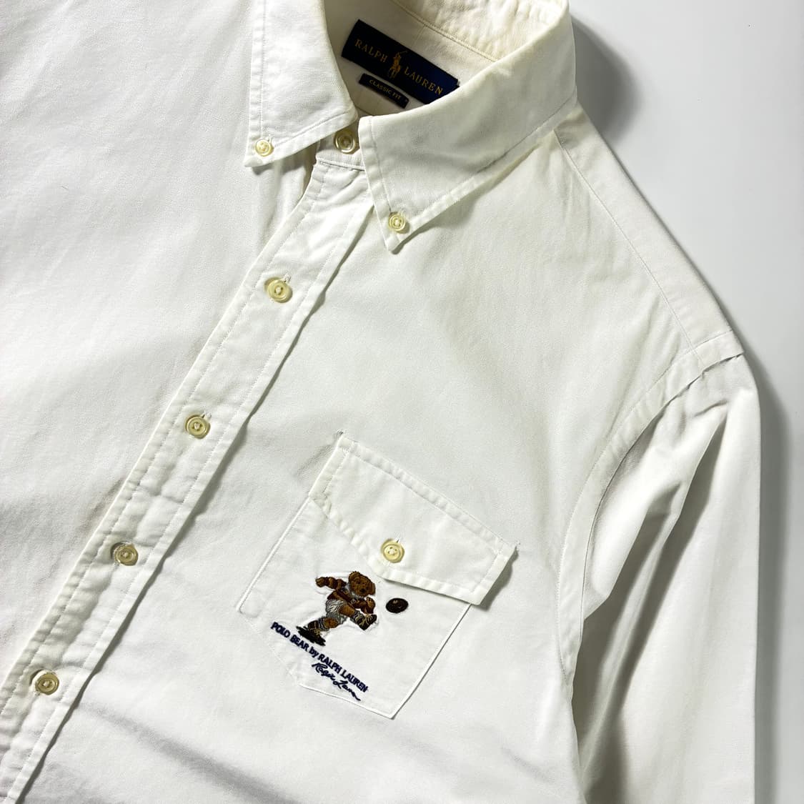 Polo  폴로 랄프로렌 럭비베어 자수 옥스퍼드 셔츠  상품이미지3