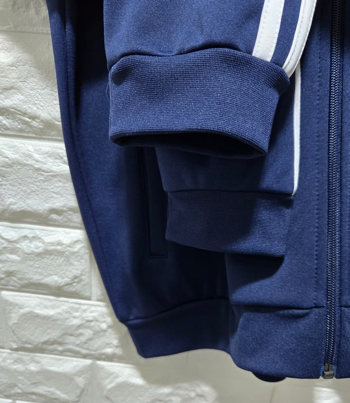 거의새것/ 아디다스 주니어 에센셜 삼선 트랙탑 져지 79 상품이미지5