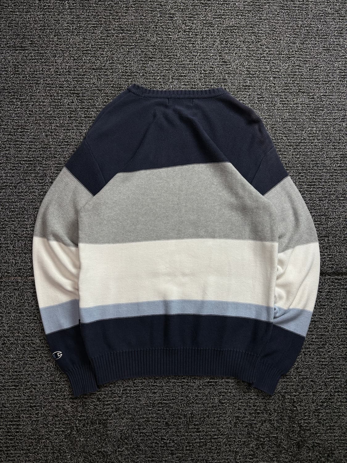 00s 챔피온 올드스쿨 박시핏 단가라 니트 2272 상품이미지4