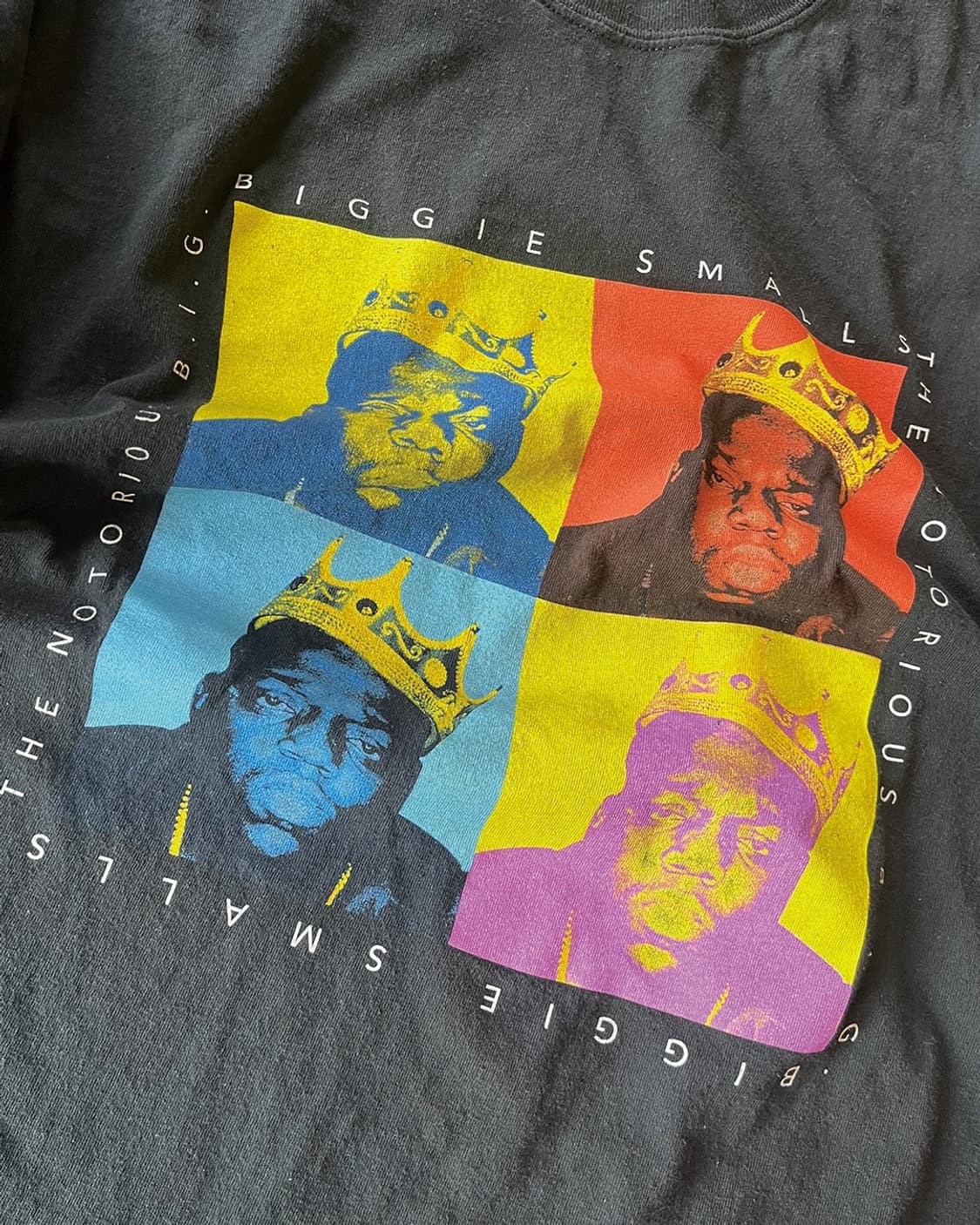 Vintage Biggie Smalls Pop Art Tee 상품이미지2
