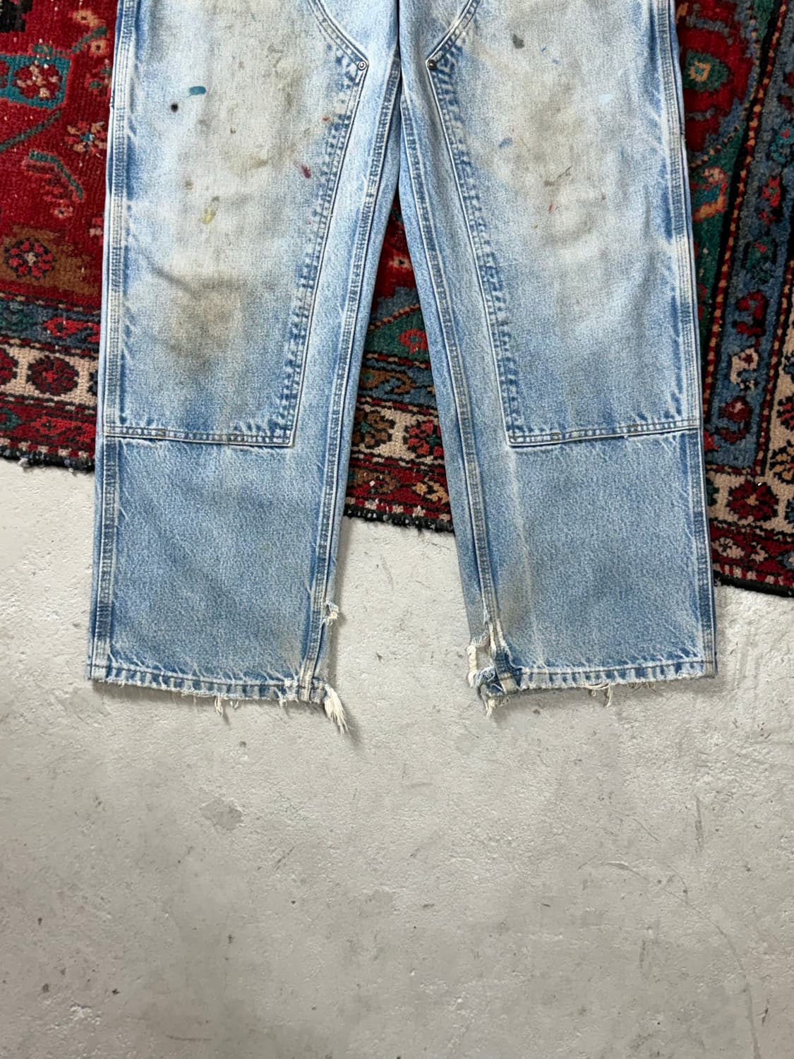 OG 칼하트 B73 더블니 팬츠 칼하트 데님 더블니 상품이미지7