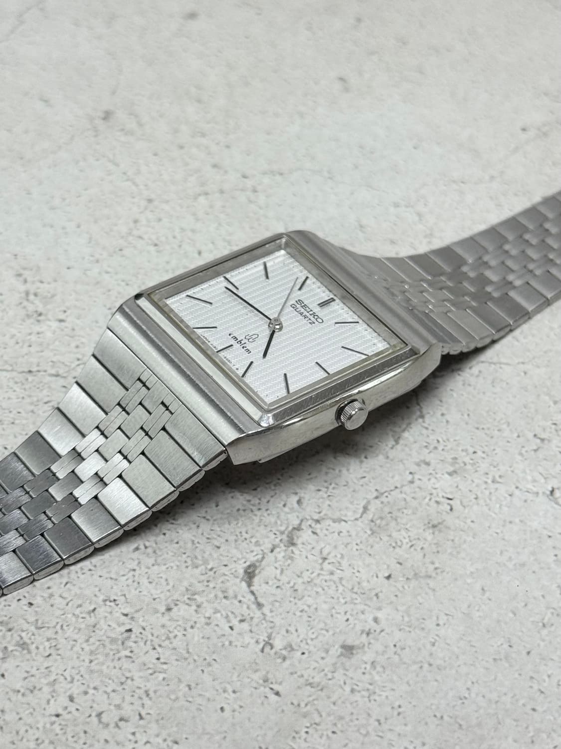70s 빈티지 세이코 엠블럼 쿼츠 희귀 상품이미지3