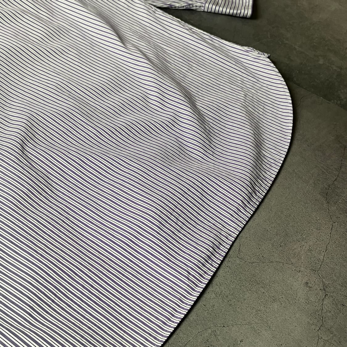 RALPH LAUREN 랄프로렌 빈티지 퍼플 스트라이프 코튼셔츠 상품이미지7