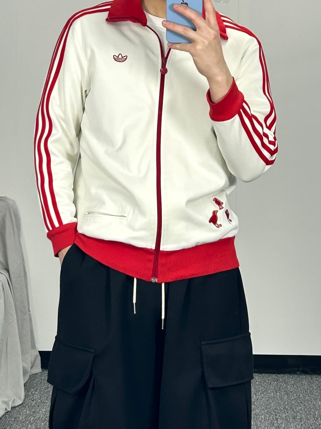 아디다스 멀티로고 도쿄 트랙탑 져지 M  상품이미지2