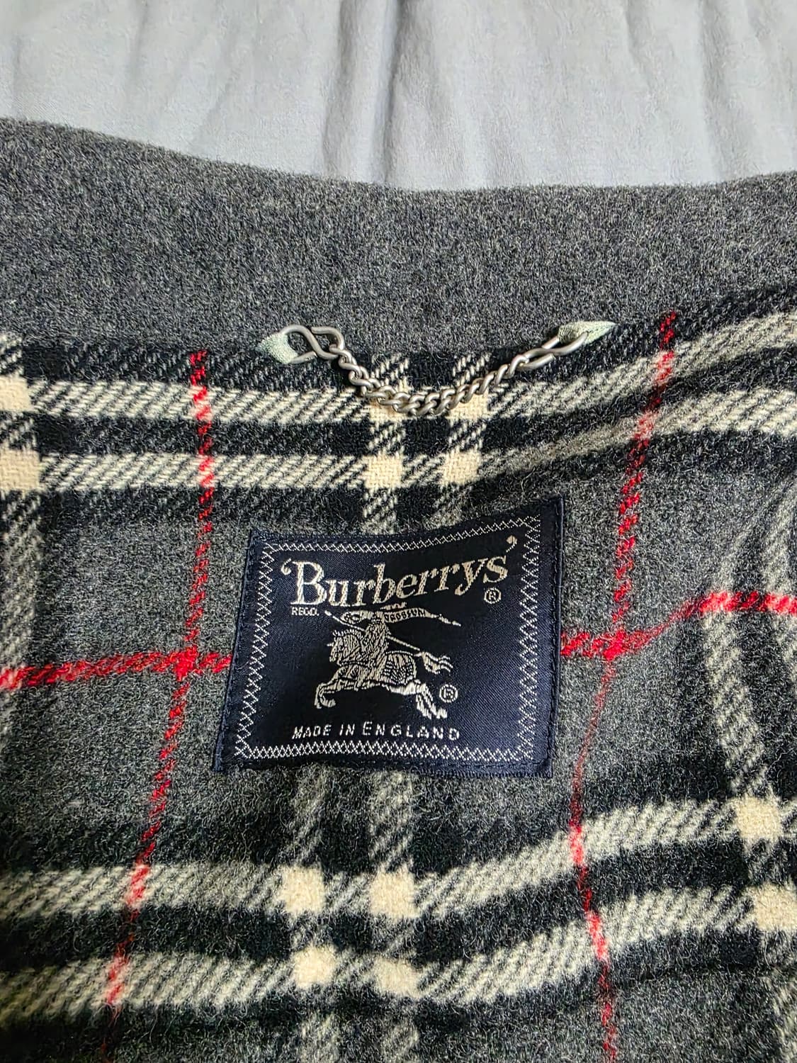 버버리 그레이 더플코트 상품이미지3