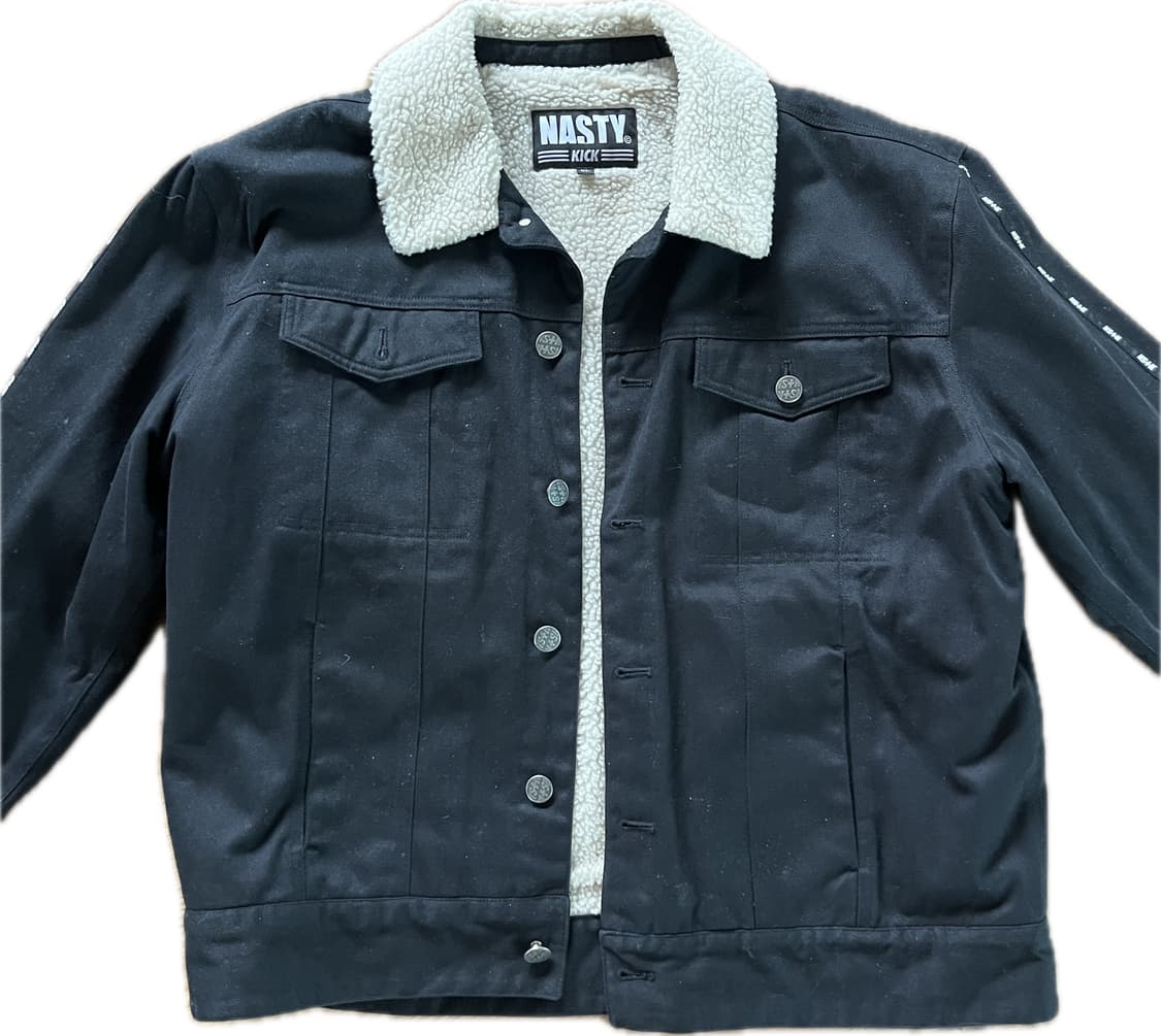 네스티킥 양털 데님 자켓 상품이미지1