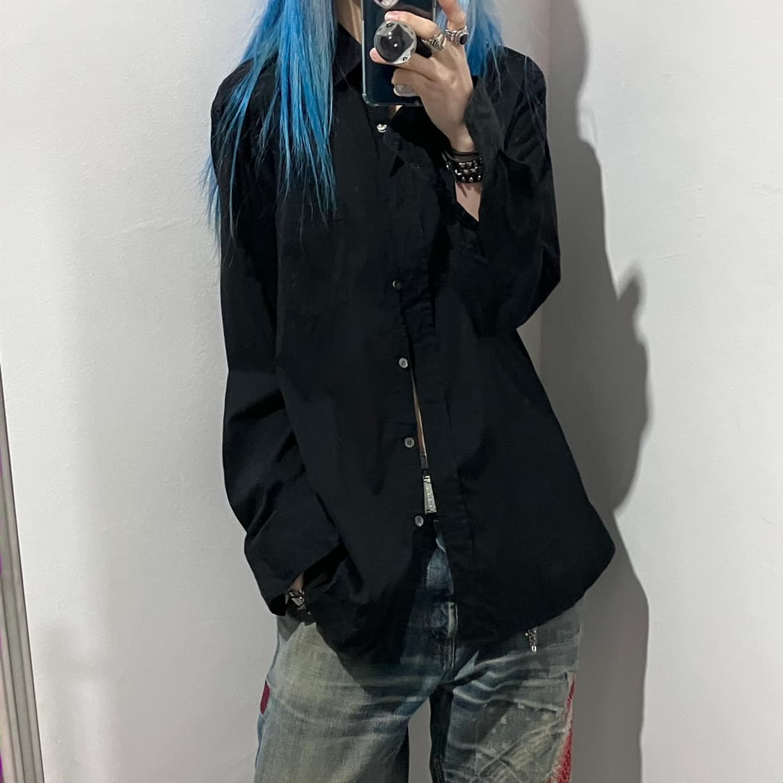 띠어리 솔리드 셔츠 상품이미지1