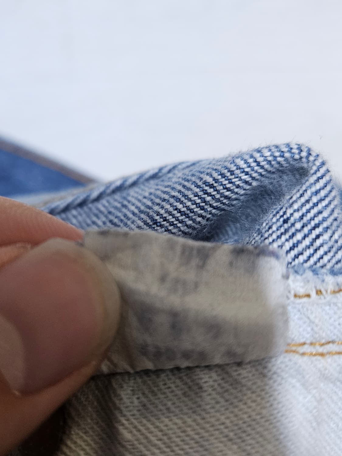 70s 리바이스 501 66전기 - 셀비지 데님 상품이미지6