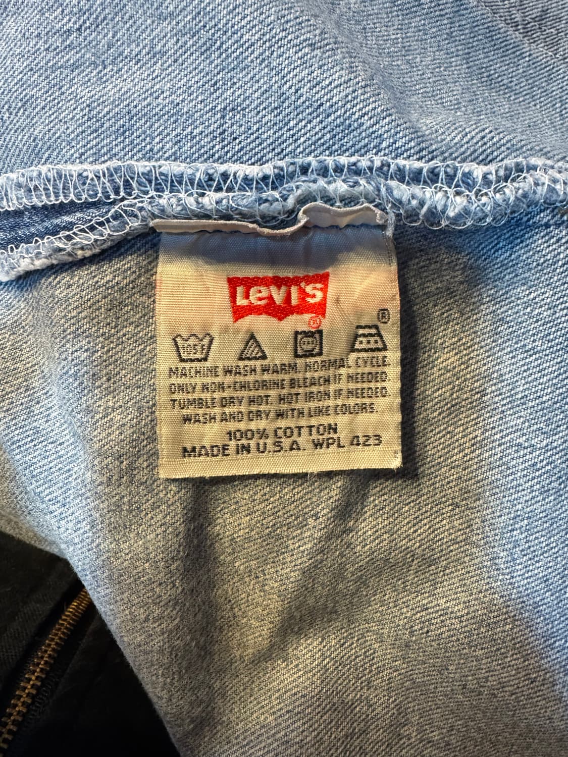 usa 빈티지 리바이스 501 데님 34"(32~33추천) (464) 상품이미지4