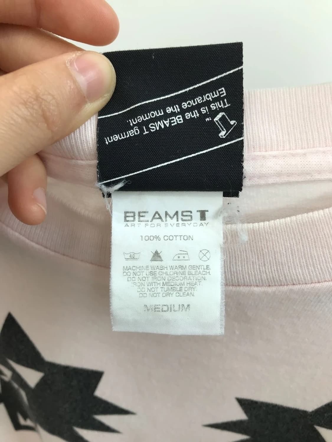 Beams T Wolf Graphic Tee Pink 상품이미지9