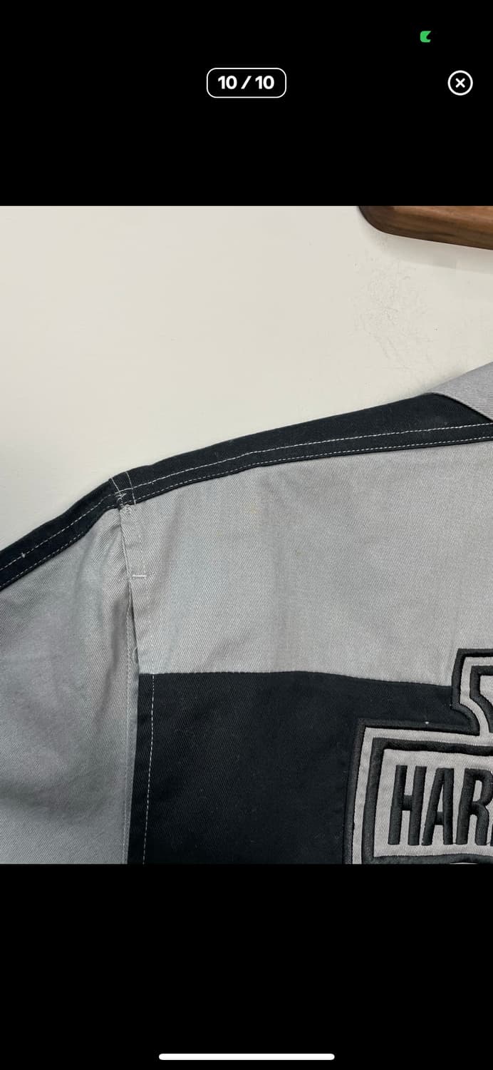 할리데이비슨 후면 빅로고 레이싱 반팔 셔츠 A3361 상품이미지9