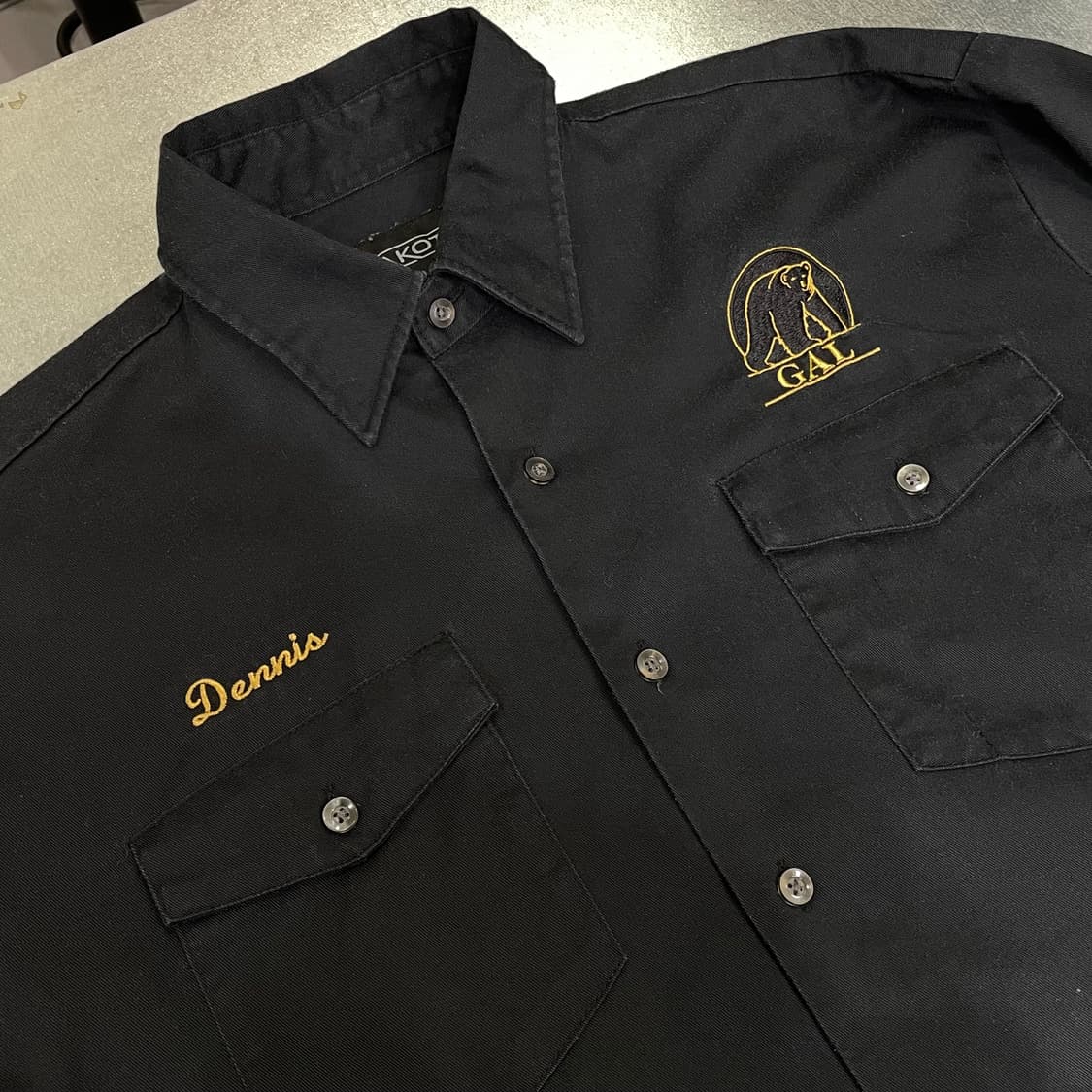 (L) Dakota 곰 자수 워크 셔츠 상품이미지7