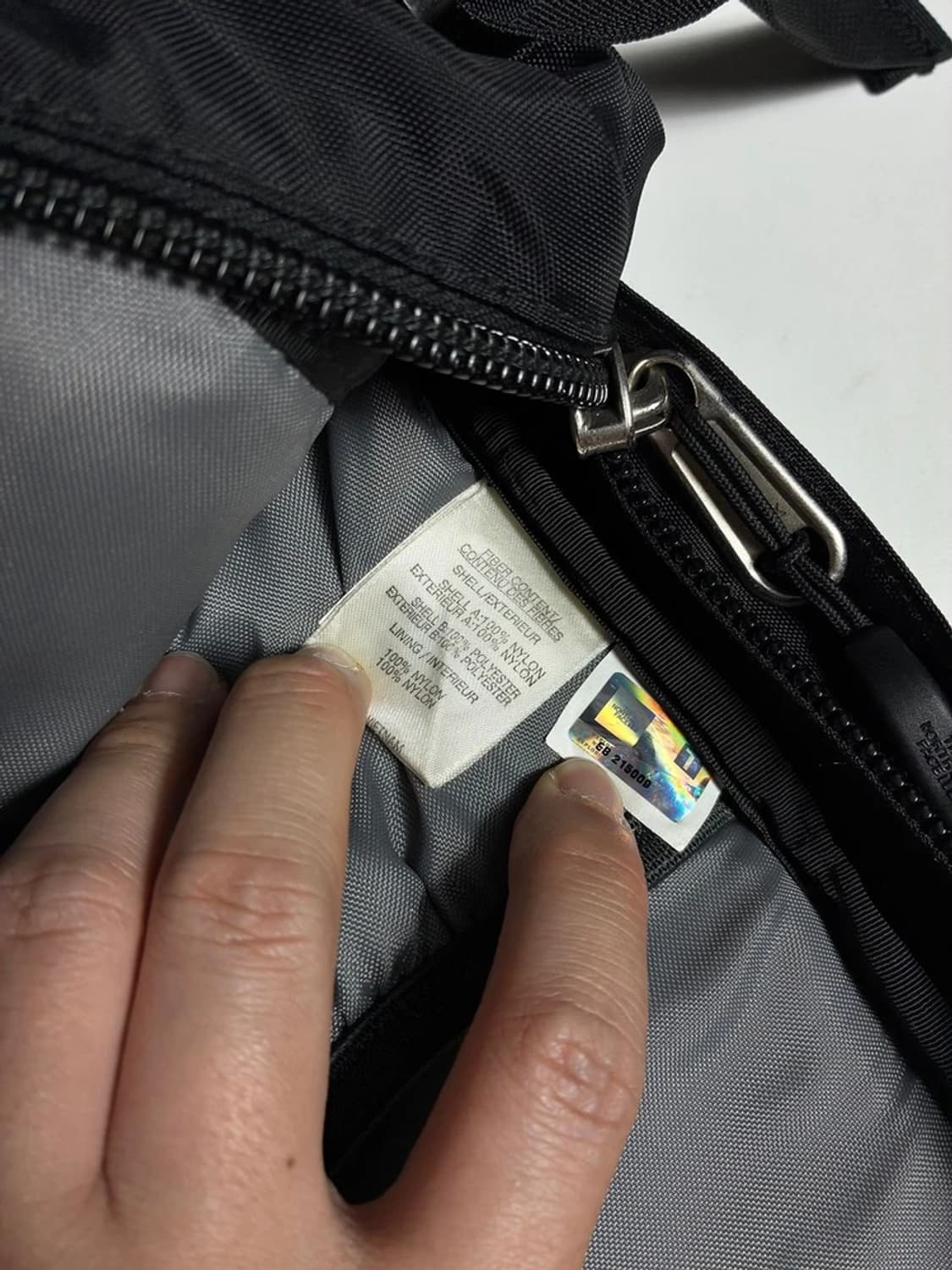 노스페이스 고프코어 레콘 블랙 백팩 PR2260 상품이미지10