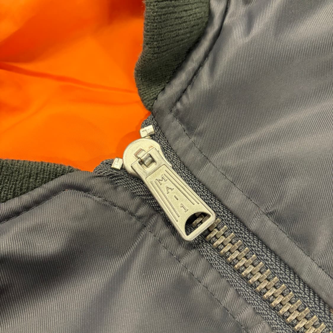 [2XL] 로스코 항공 점퍼 MA-1 그레이 봄버 자켓 B805 상품이미지4