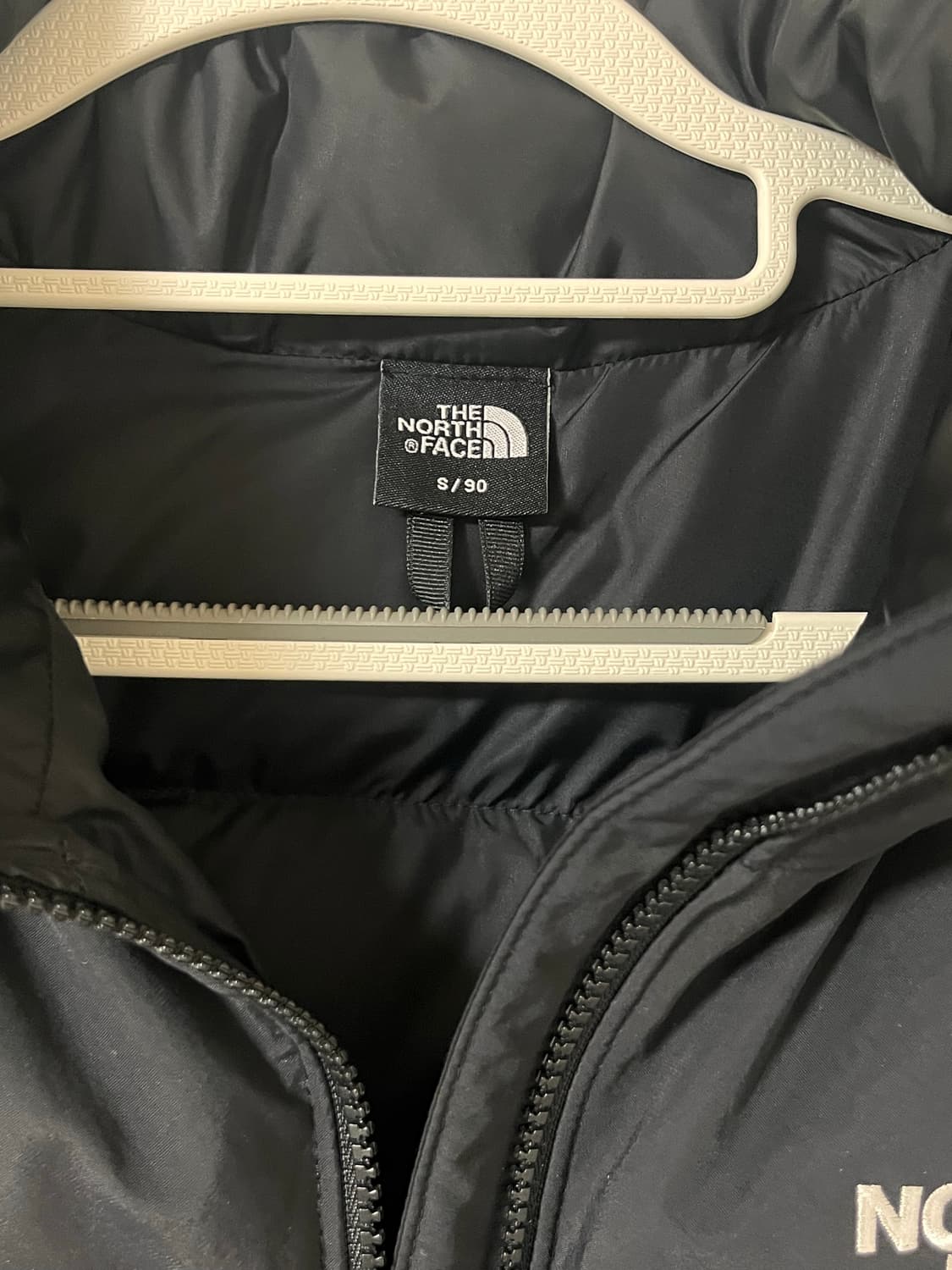 노스페이스 눕시 패딩 블랙 S(90) 온볼베스트 상품이미지5