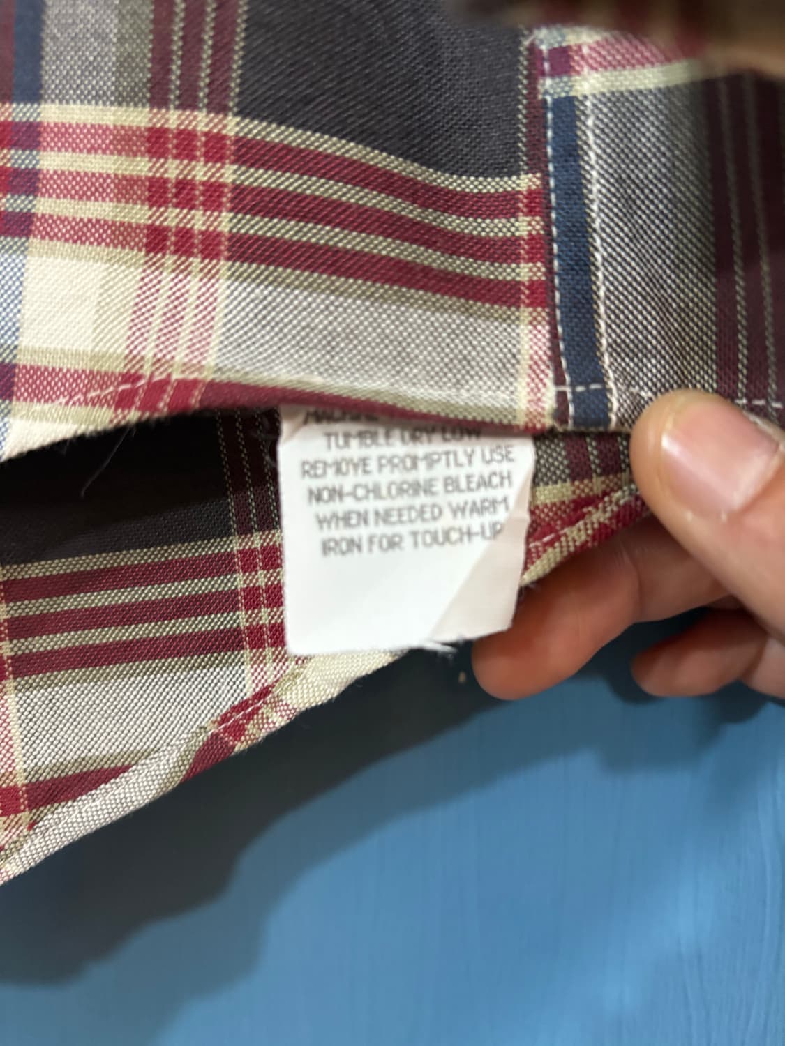 80‘s LL Bean  Check B.D Shirt.  상품이미지5
