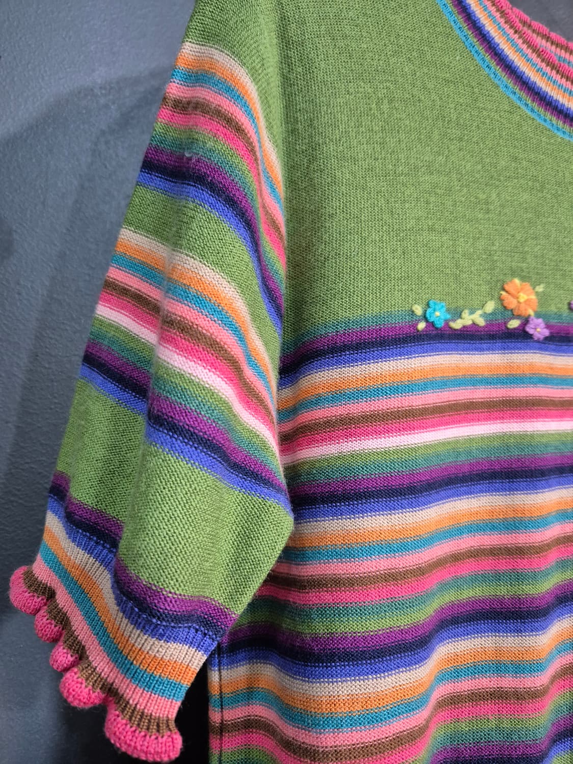 화이트호스 반팔 니트티 66  77 상품이미지4