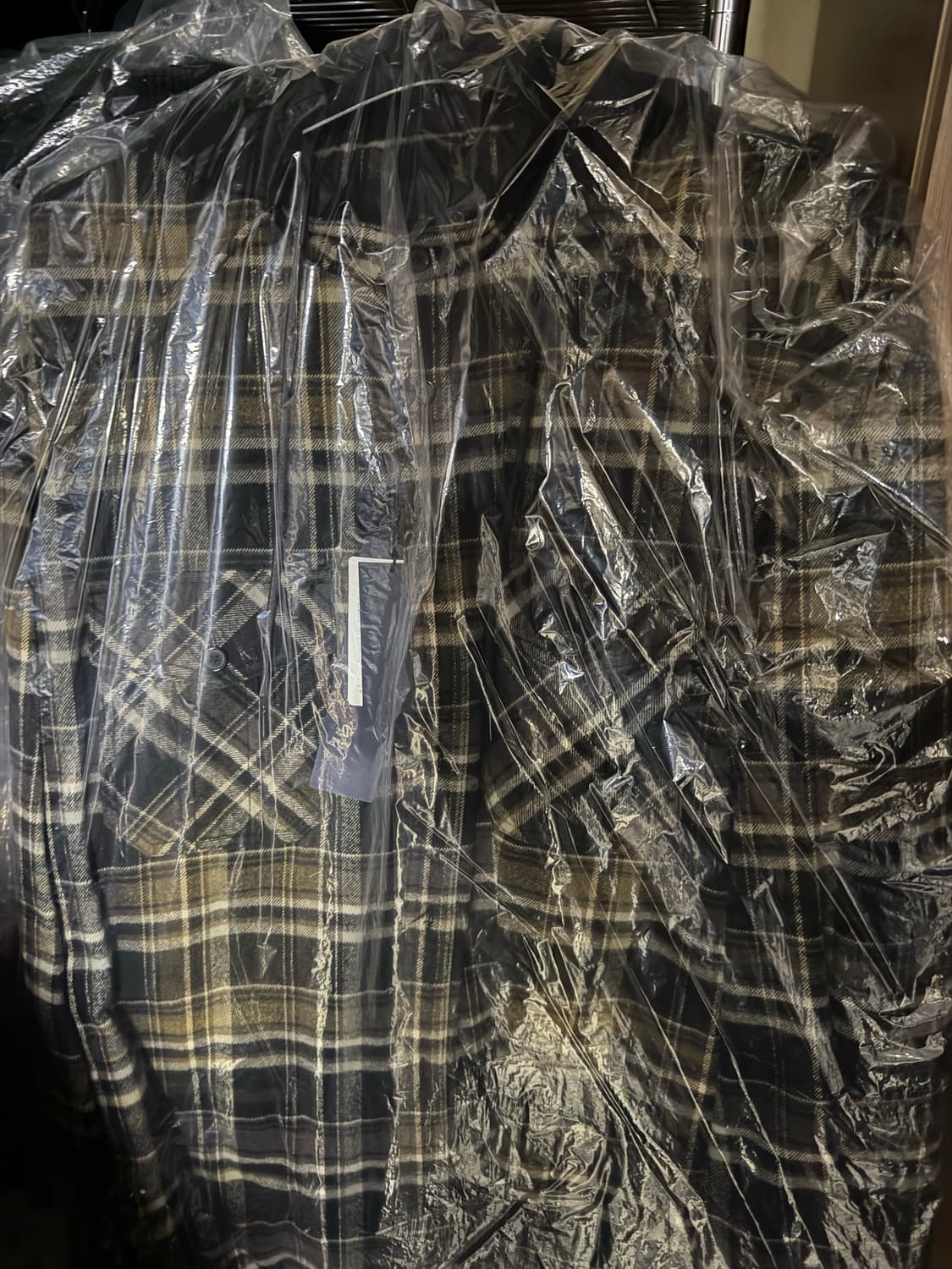 준지 체크 후드셔츠 48 상품이미지1