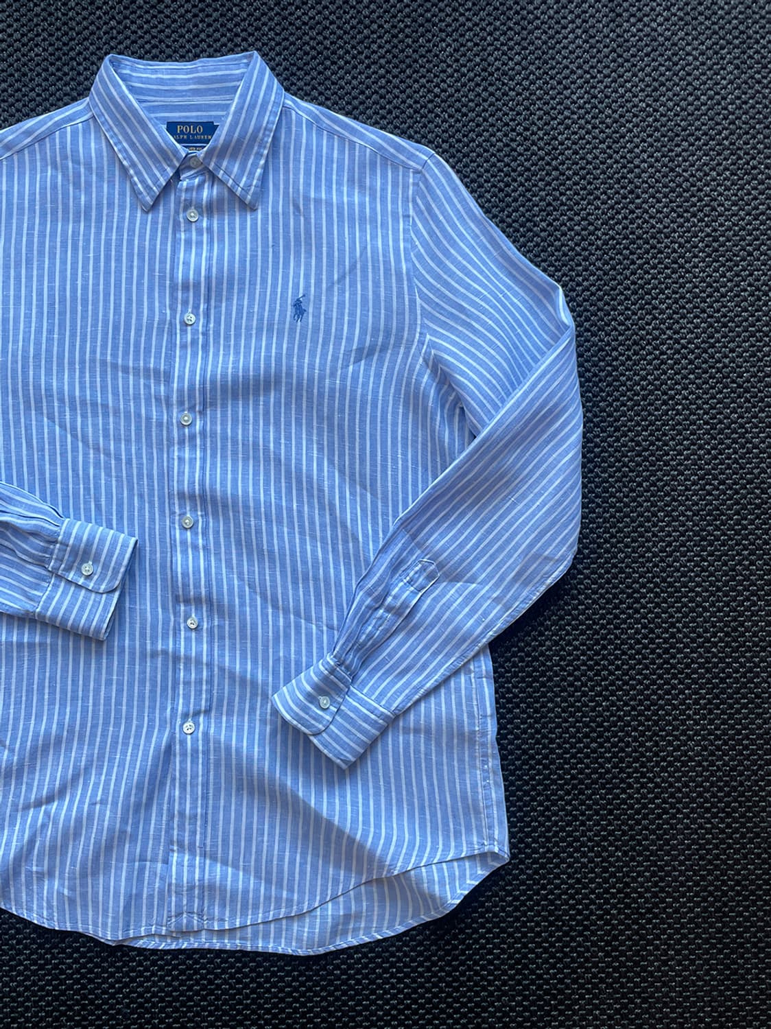 폴로 랄프로렌 스트라이프 린넨 셔츠  상품이미지3
