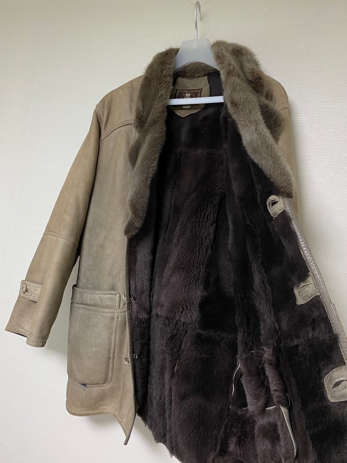 PIEL ESPANA 양가죽 양털 밍크 무스탕 상품이미지2