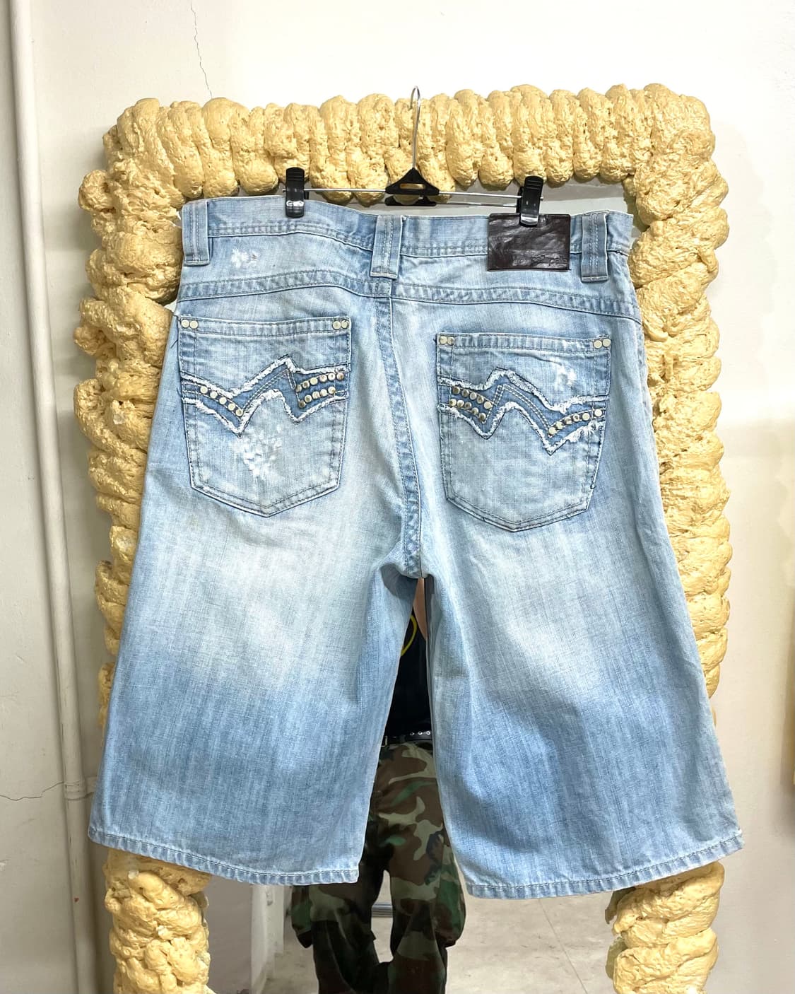 Pelle light blue Bermuda pants  상품이미지9