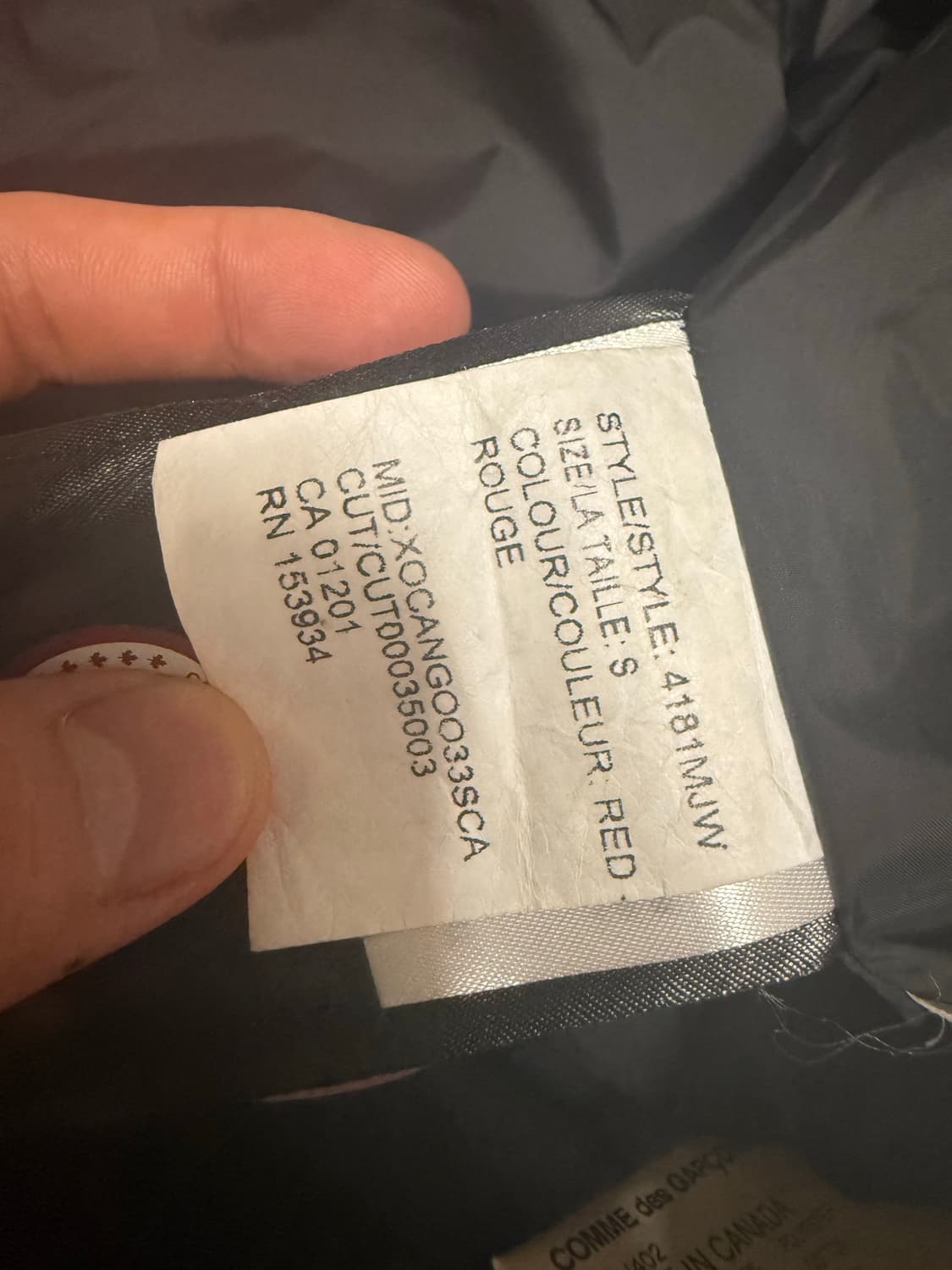 캐나다구스 준야와타나베 자켓 상품이미지7