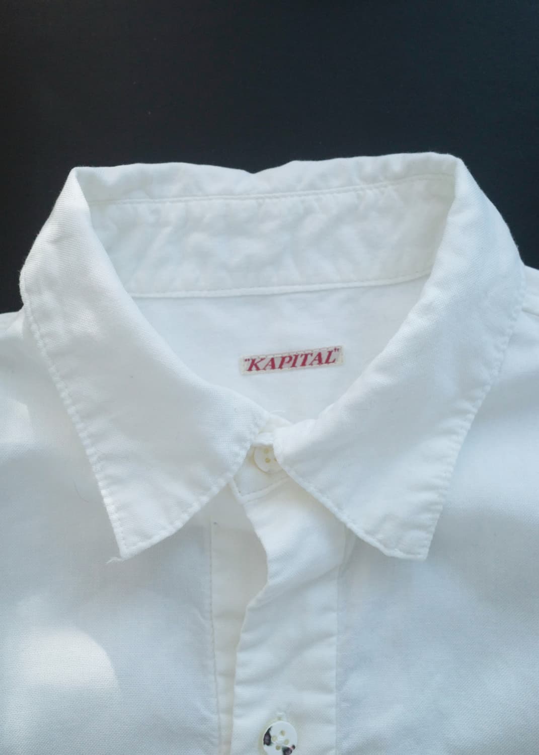 캐피탈 리본 셔츠 상품이미지3