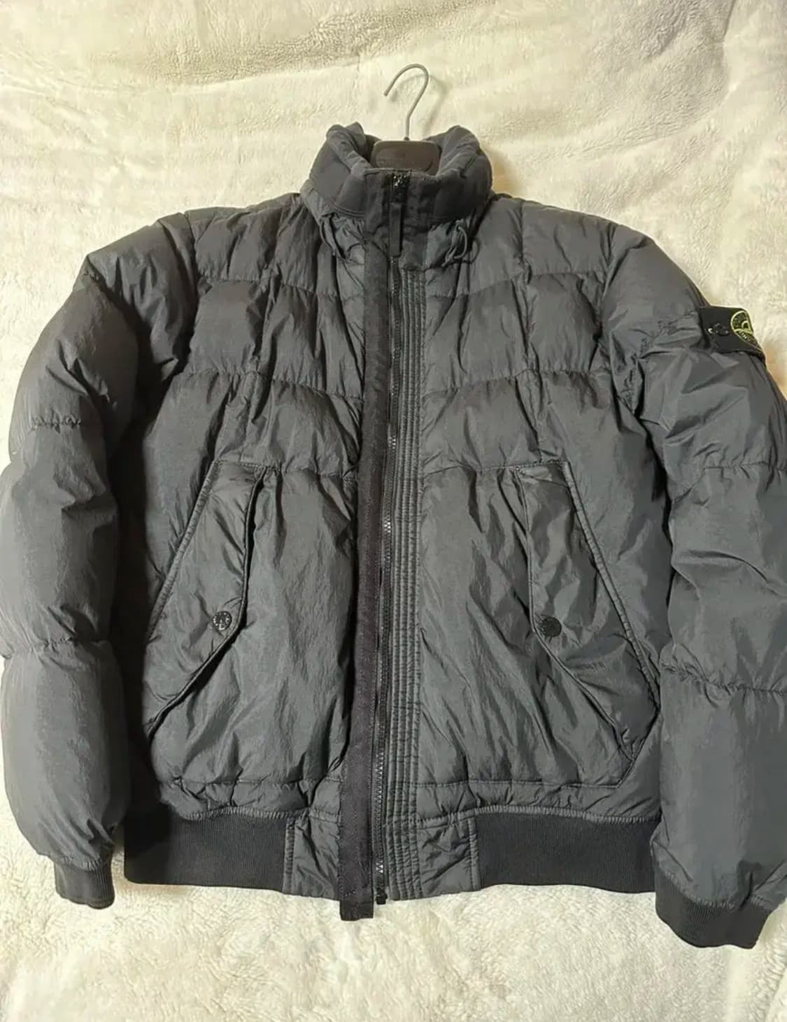 스톤아일랜드 크링클랩스 18fw 블랙 (우원재패딩,s 95~100) 상품이미지2